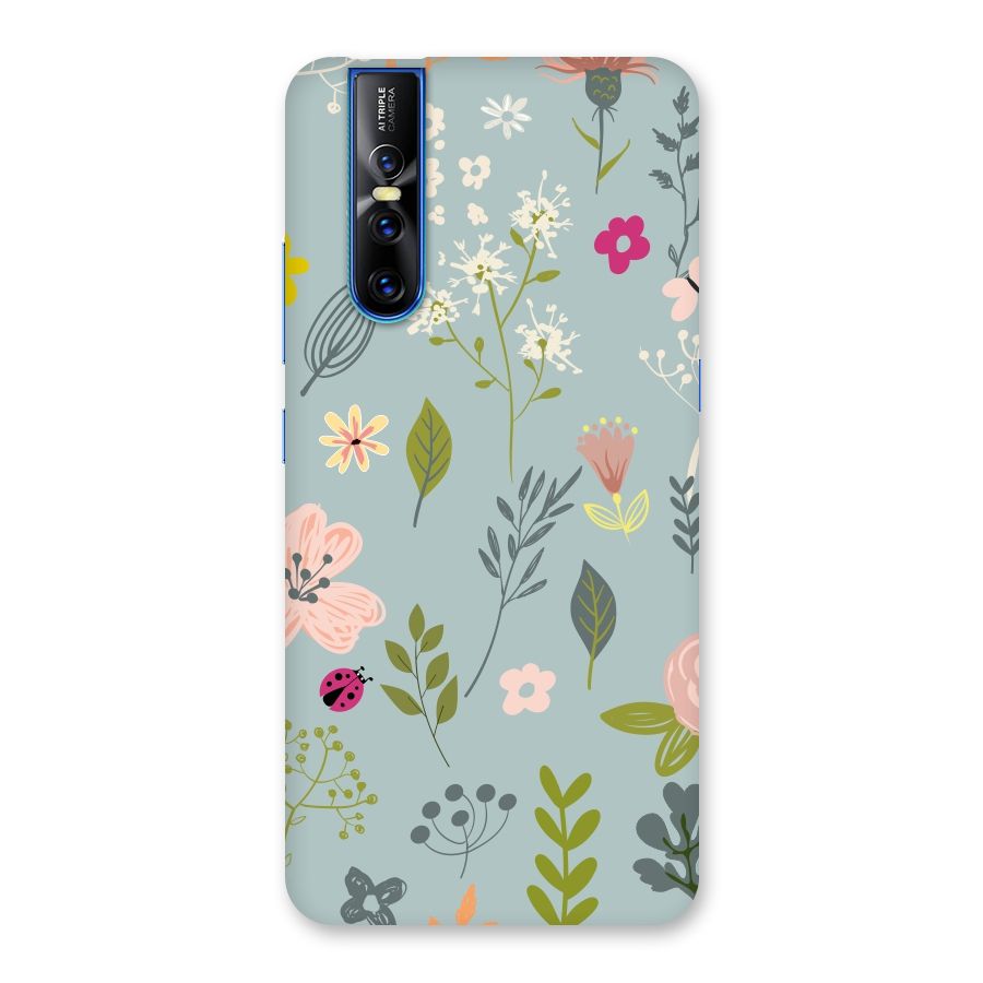 Flawless Flowers Back Case for Vivo V15 Pro