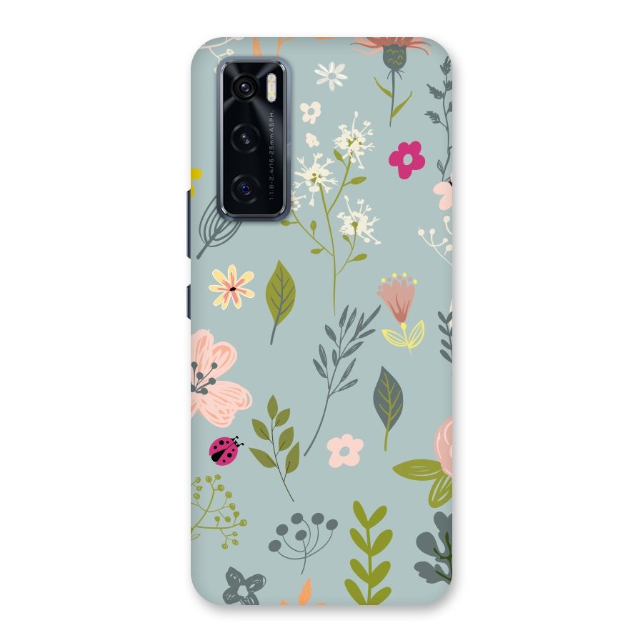 Flawless Flowers Back Case for Vivo V20 SE