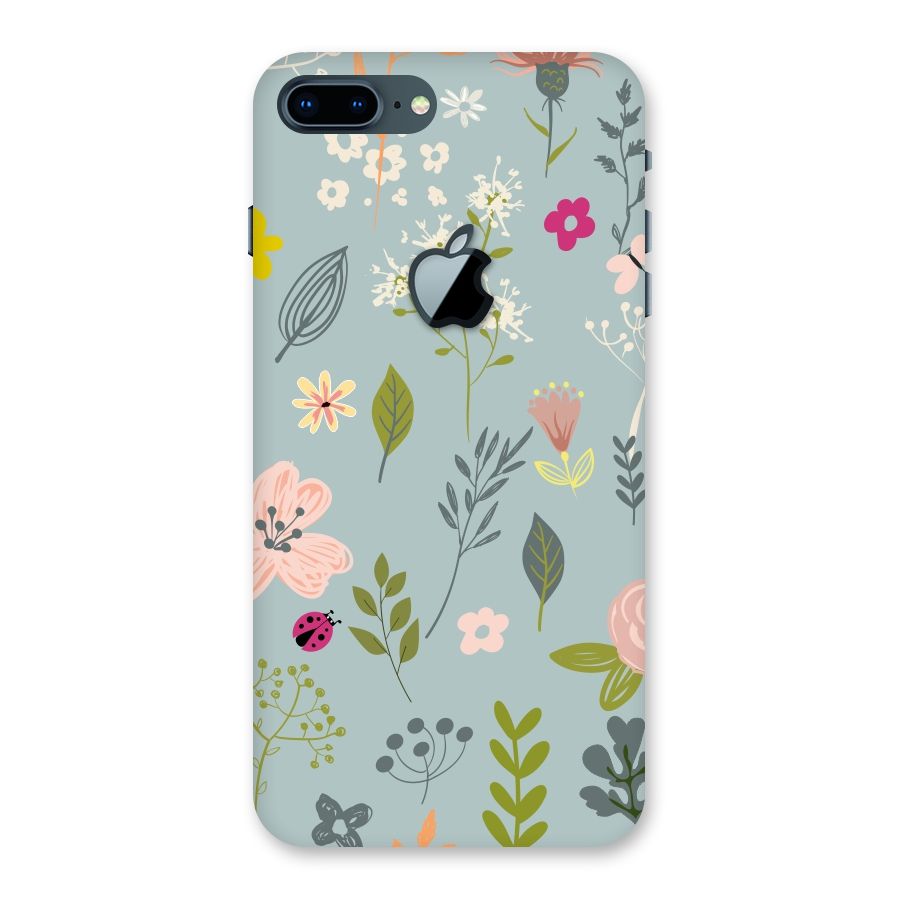 Flawless Flowers Back Case for iPhone 7 Plus Apple Cut