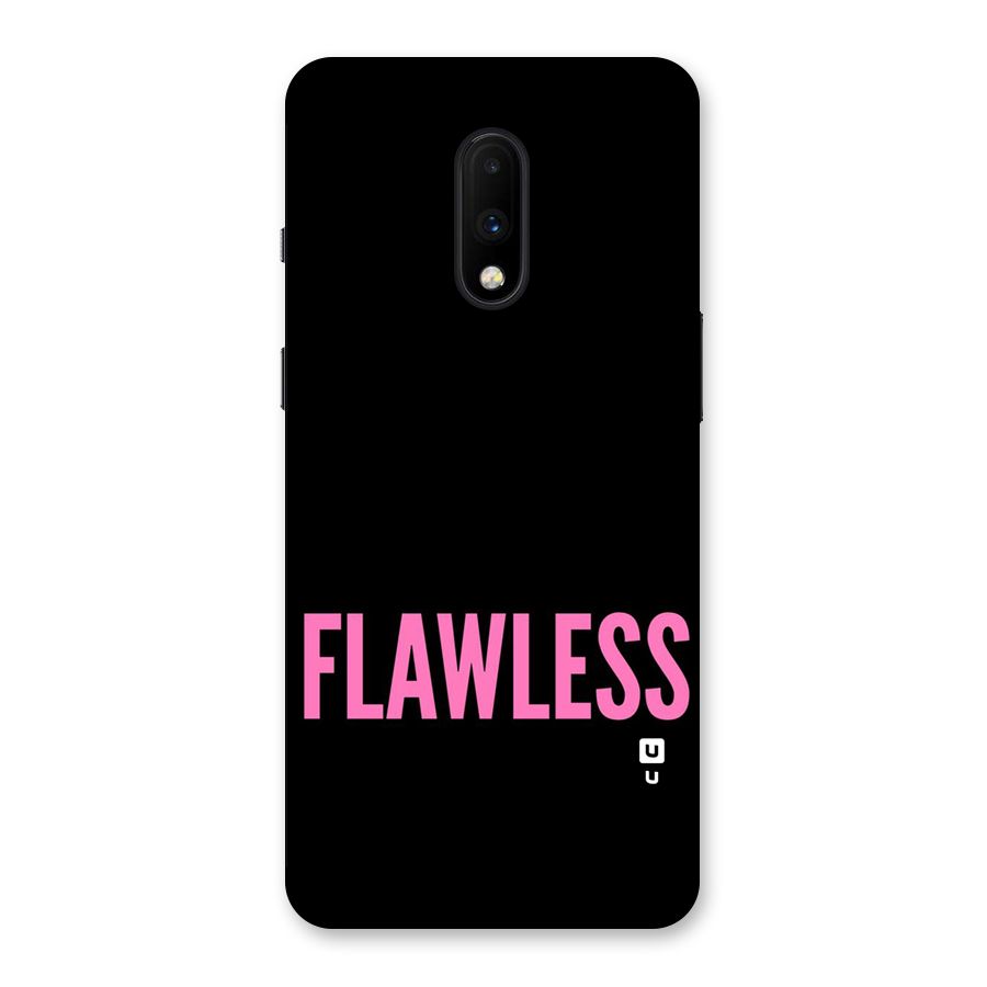 Flawless Pink Design Back Case for OnePlus 7