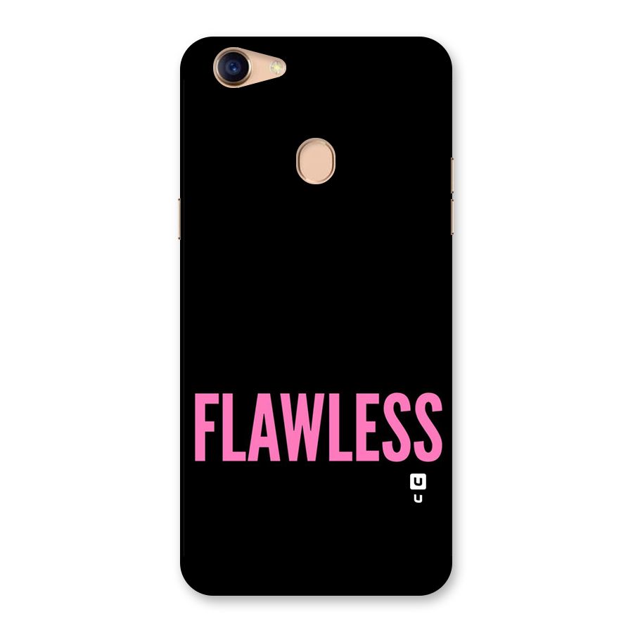 Flawless Pink Design Back Case for Oppo F5 Youth
