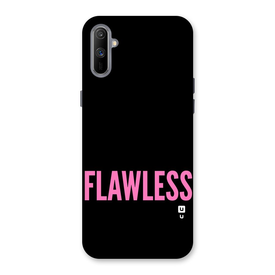 Flawless Pink Design Back Case for Realme C3