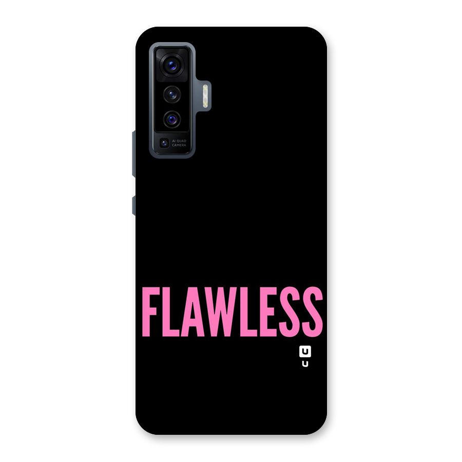 Flawless Pink Design Back Case for Vivo X50