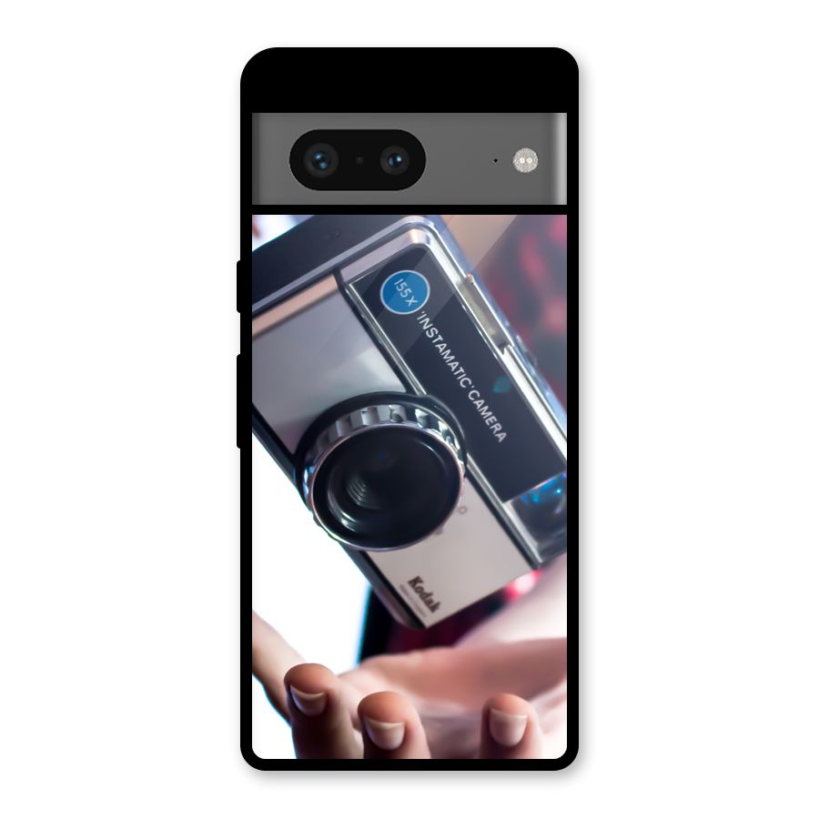 Floating Camera Glass Back Case for Google Pixel 7