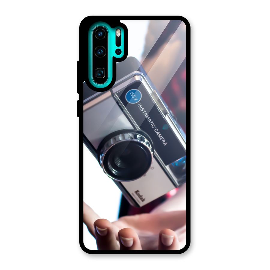 Floating Camera Glass Back Case for Huawei P30 Pro