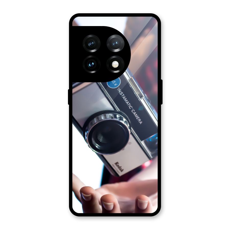 Floating Camera Glass Back Case for OnePlus 11