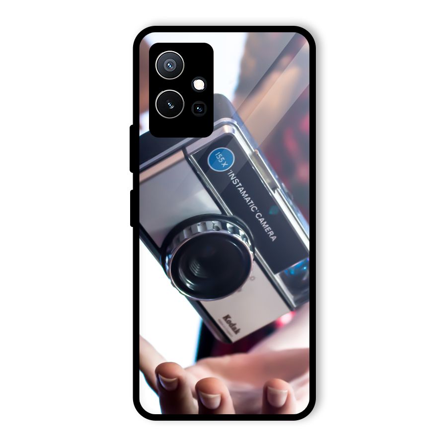Floating Camera Glass Back Case for Vivo Y75 5G