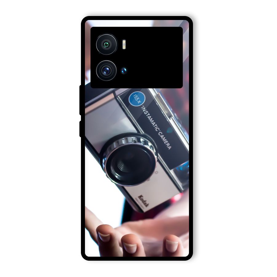 Floating Camera Glass Back Case for Vivo iQOO 9 Pro