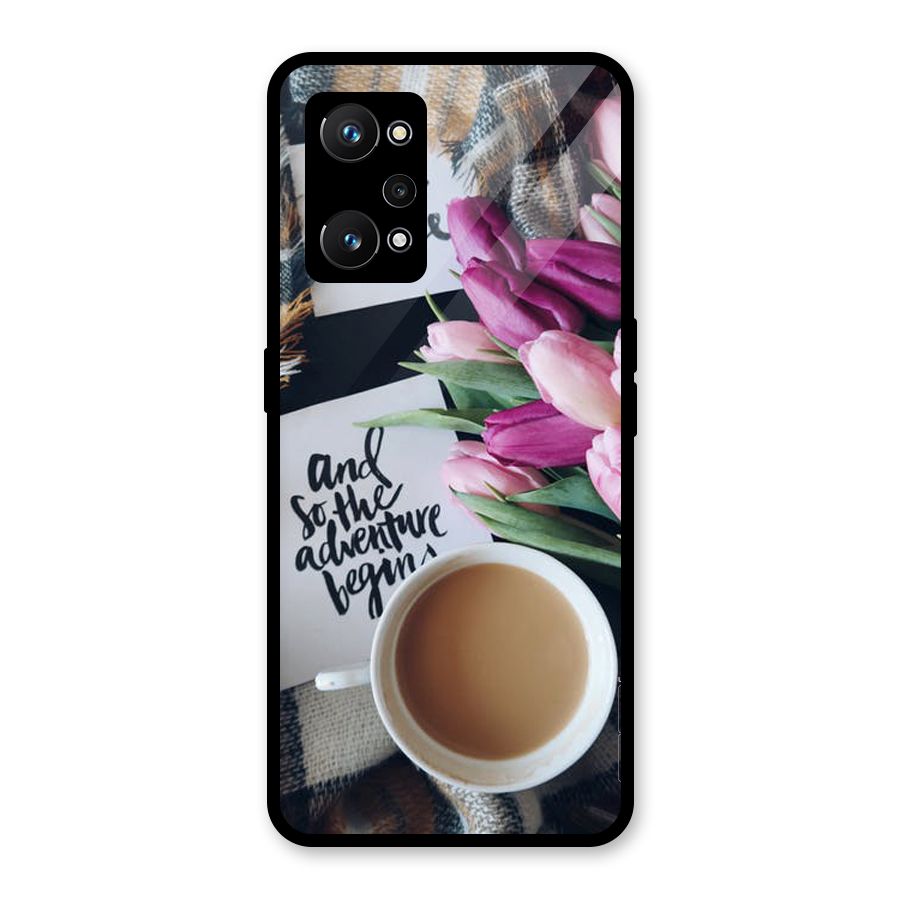 Floral Adventure Glass Back Case for Realme GT Neo 3T