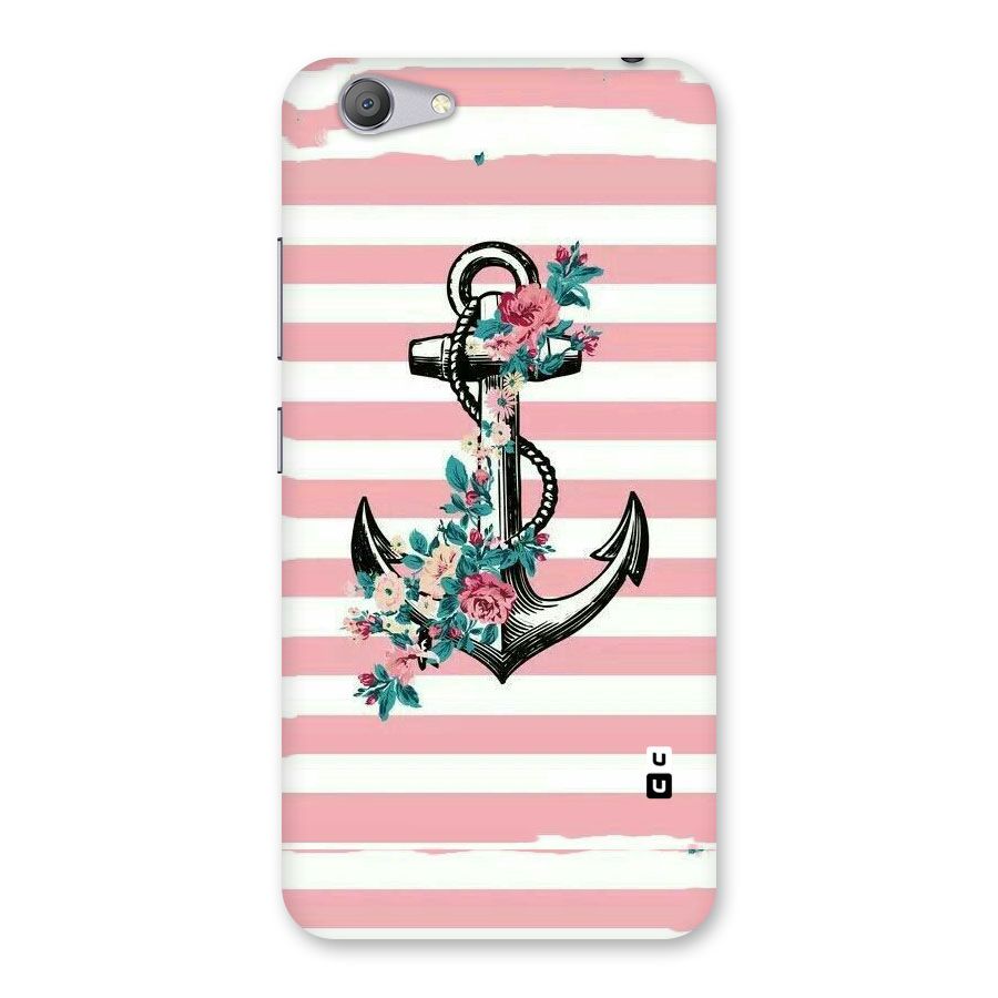 Floral Anchor Back Case for Vivo Y53