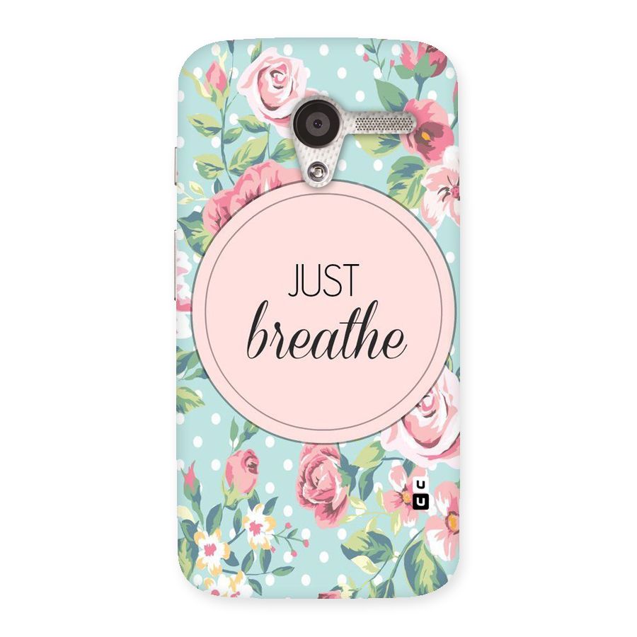Floral Bloom Back Case for Moto X