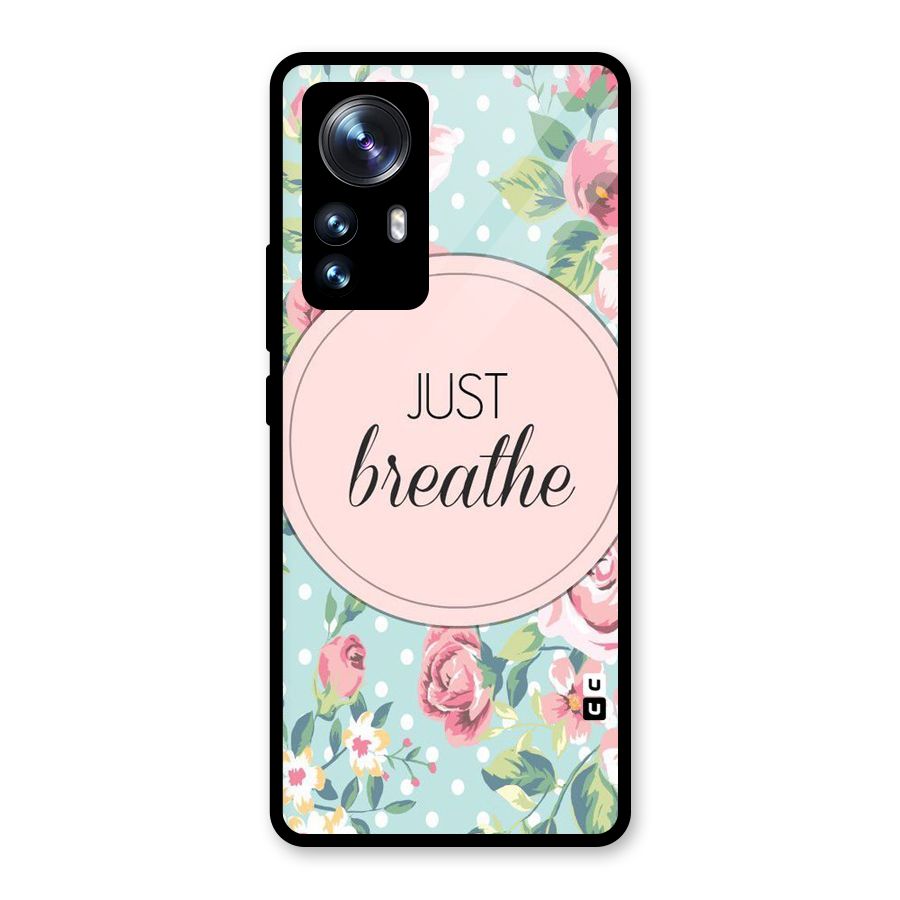 Floral Bloom Glass Back Case for Xiaomi 12 Pro