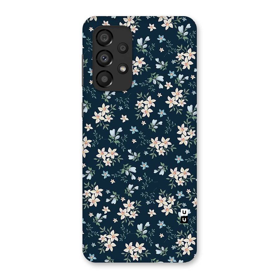 Floral Blue Bloom Back Case for Galaxy A33 5G