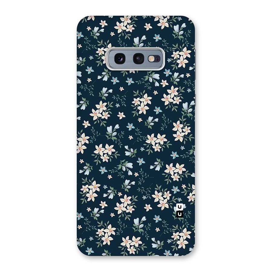 Floral Blue Bloom Back Case for Galaxy S10e