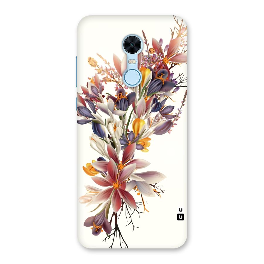 Floral Bouquet Back Case for Redmi Note 5