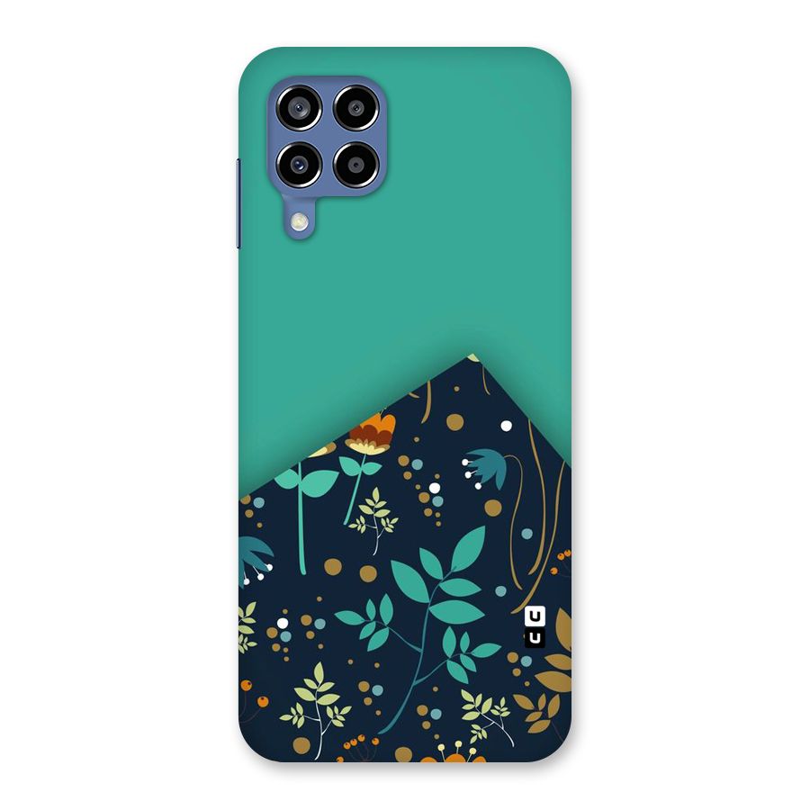 Floral Corner Back Case for Galaxy M53 5G