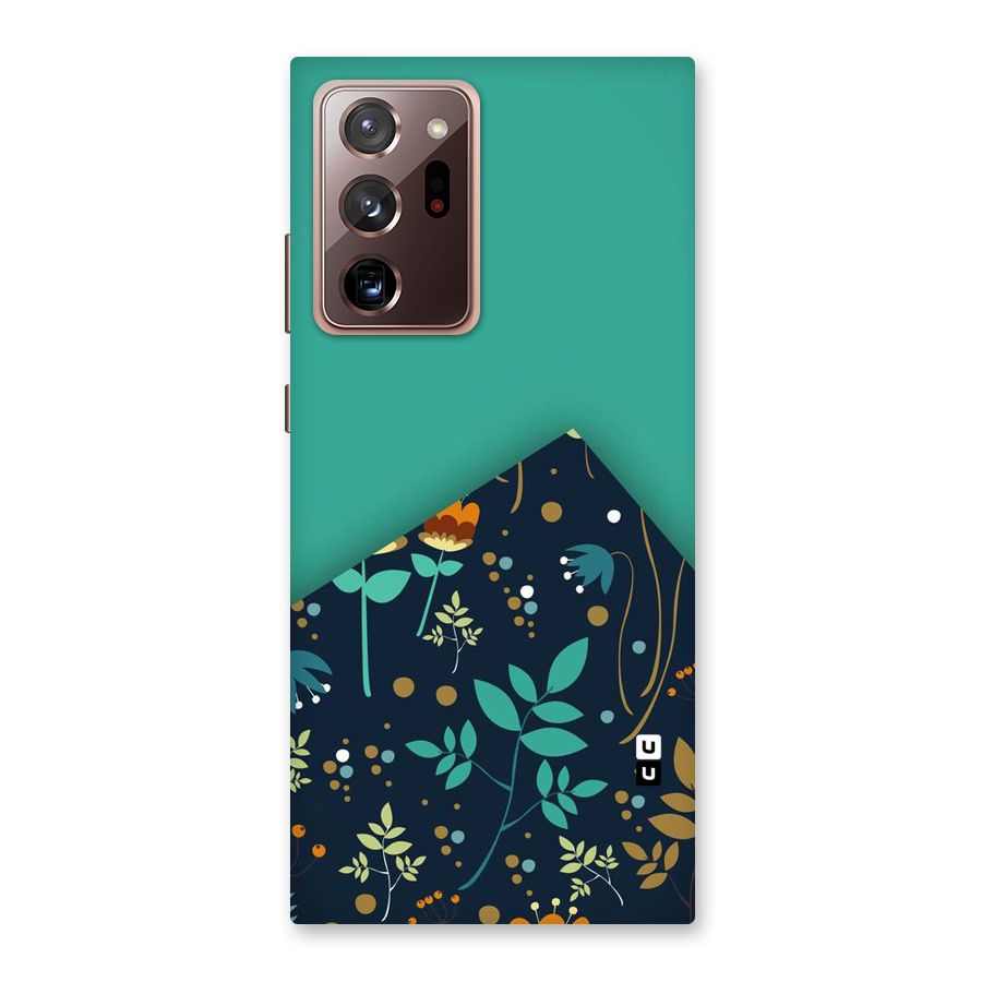 Floral Corner Back Case for Galaxy Note 20 Ultra