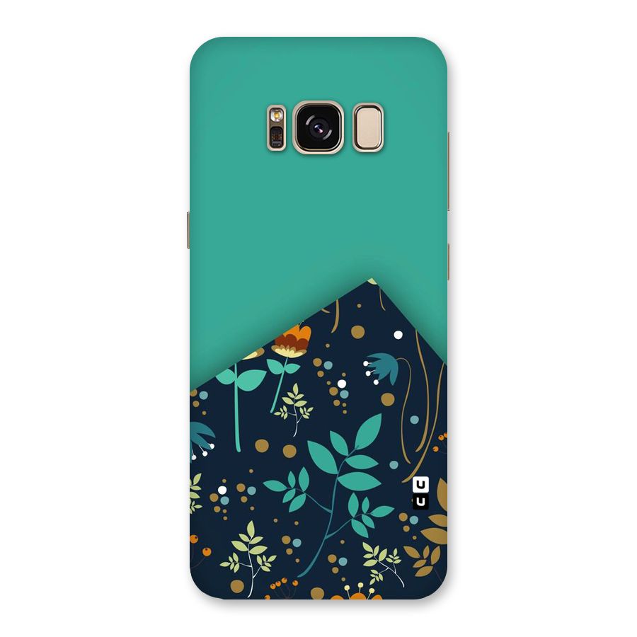Floral Corner Back Case for Galaxy S8