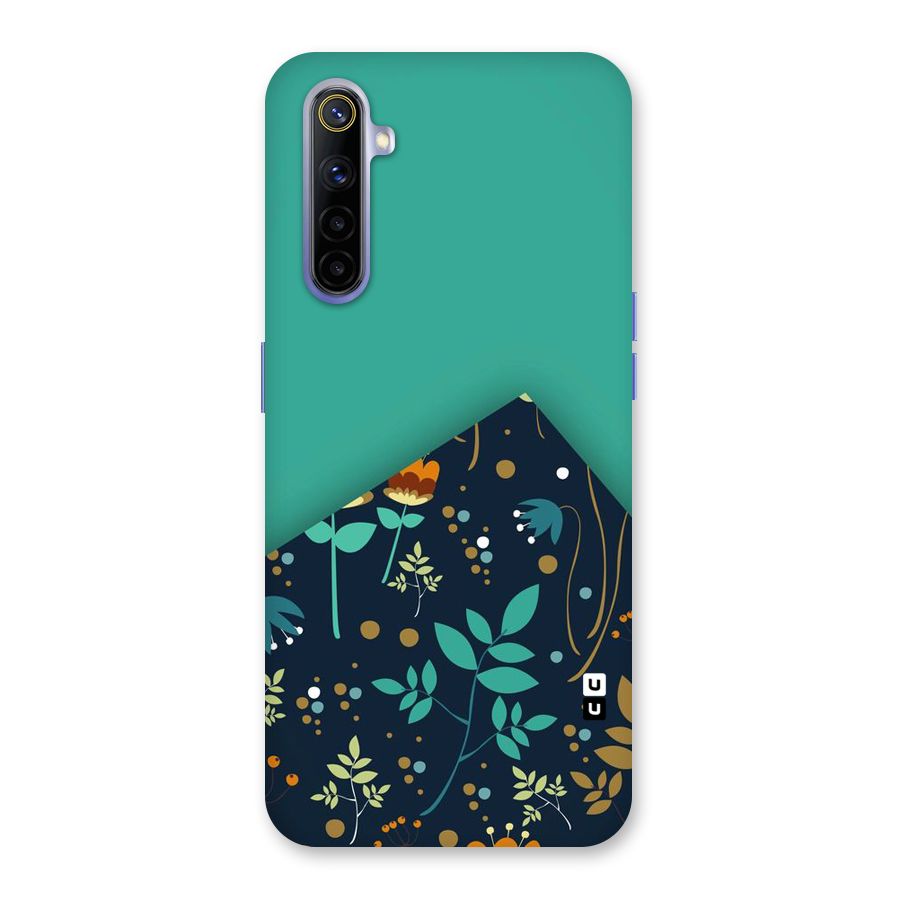 Floral Corner Back Case for Realme 6i