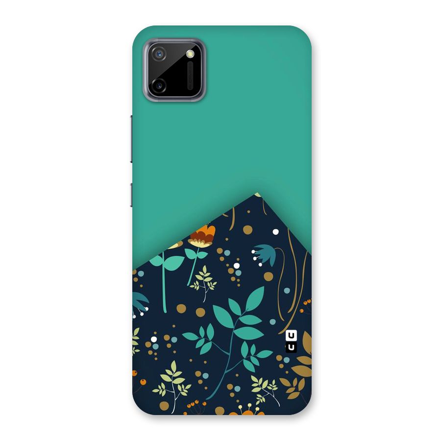 Floral Corner Back Case for Realme C11