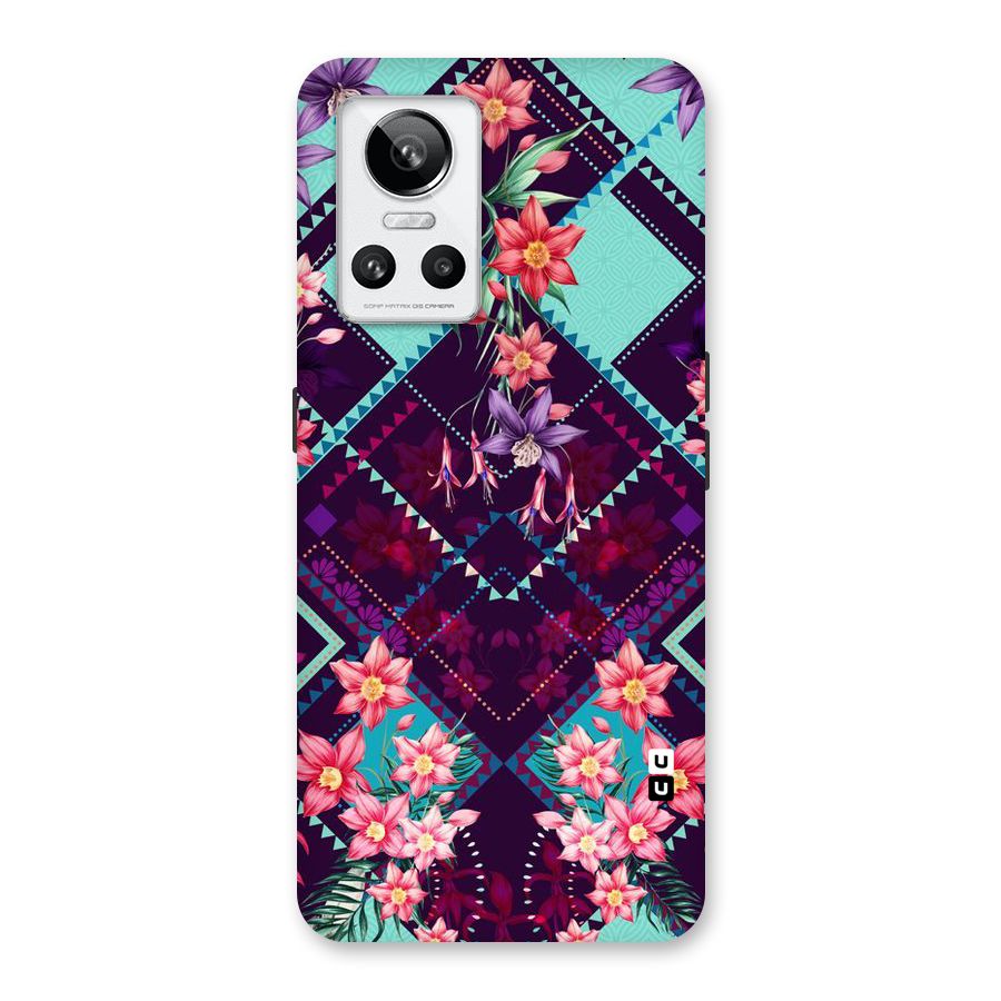Floral Diamonds Back Case for Realme GT Neo 3