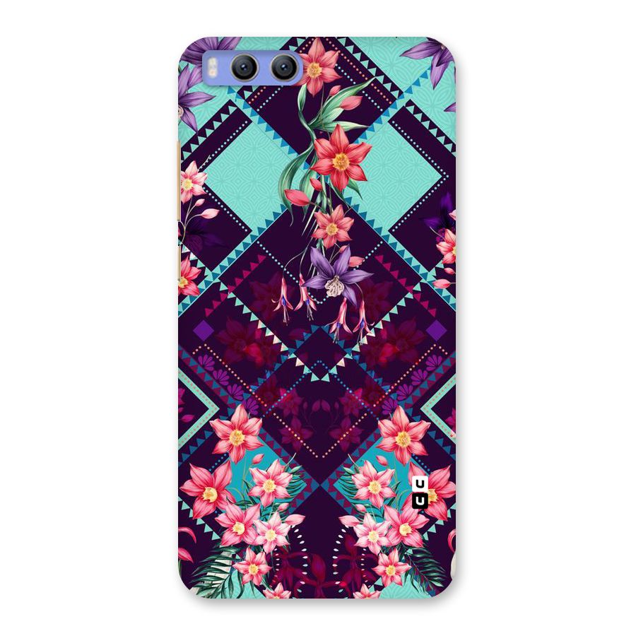 Floral Diamonds Back Case for Xiaomi Mi 6
