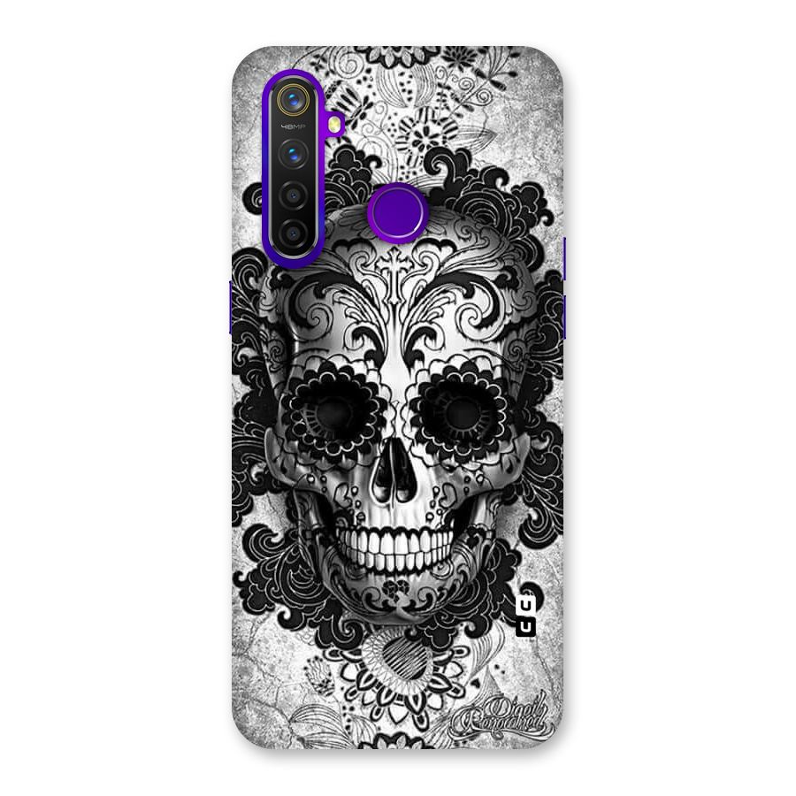 Floral Ghost Back Case for Realme 5 Pro