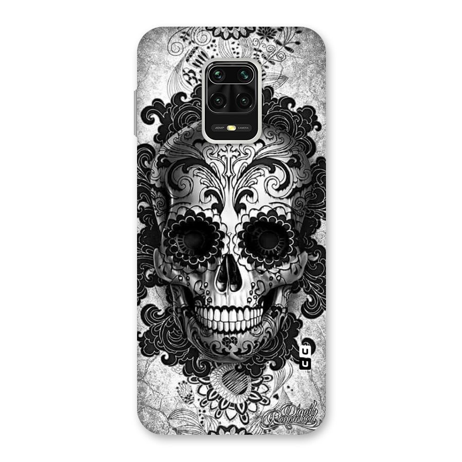 Floral Ghost Back Case for Redmi Note 9 Pro