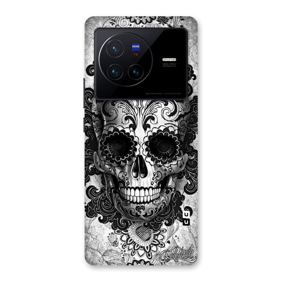 Floral Ghost Back Case for Vivo X80