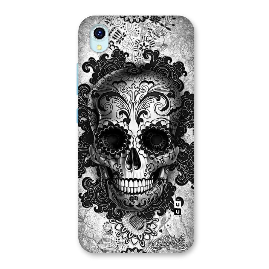 Floral Ghost Back Case for Vivo Y1s