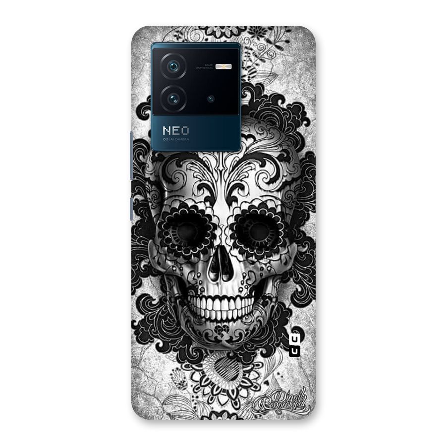 Floral Ghost Back Case for Vivo iQOO Neo 6 5G