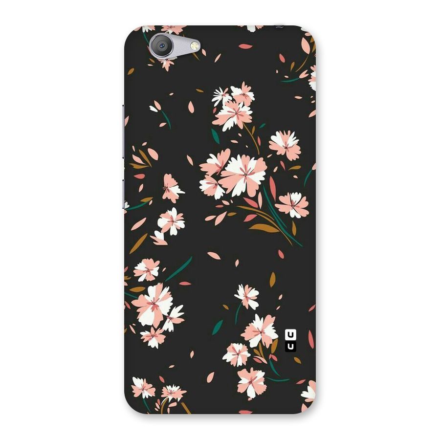 Floral Petals Peach Back Case for Vivo Y53