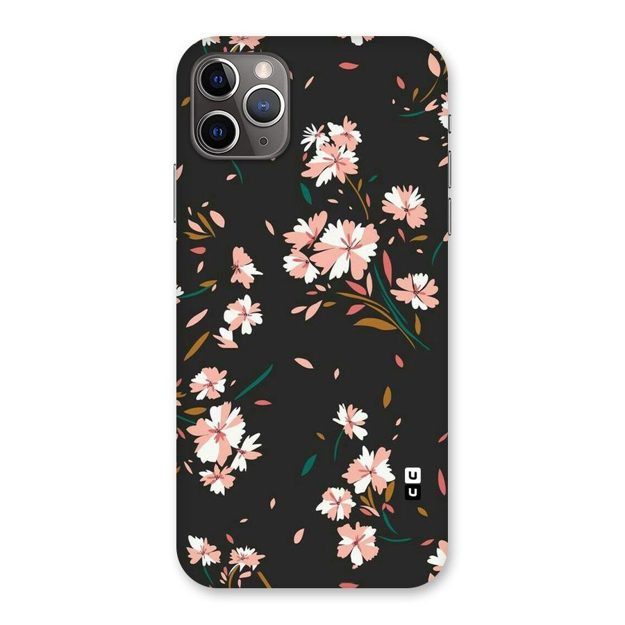 Floral Petals Peach Back Case for iPhone 11 Pro Max