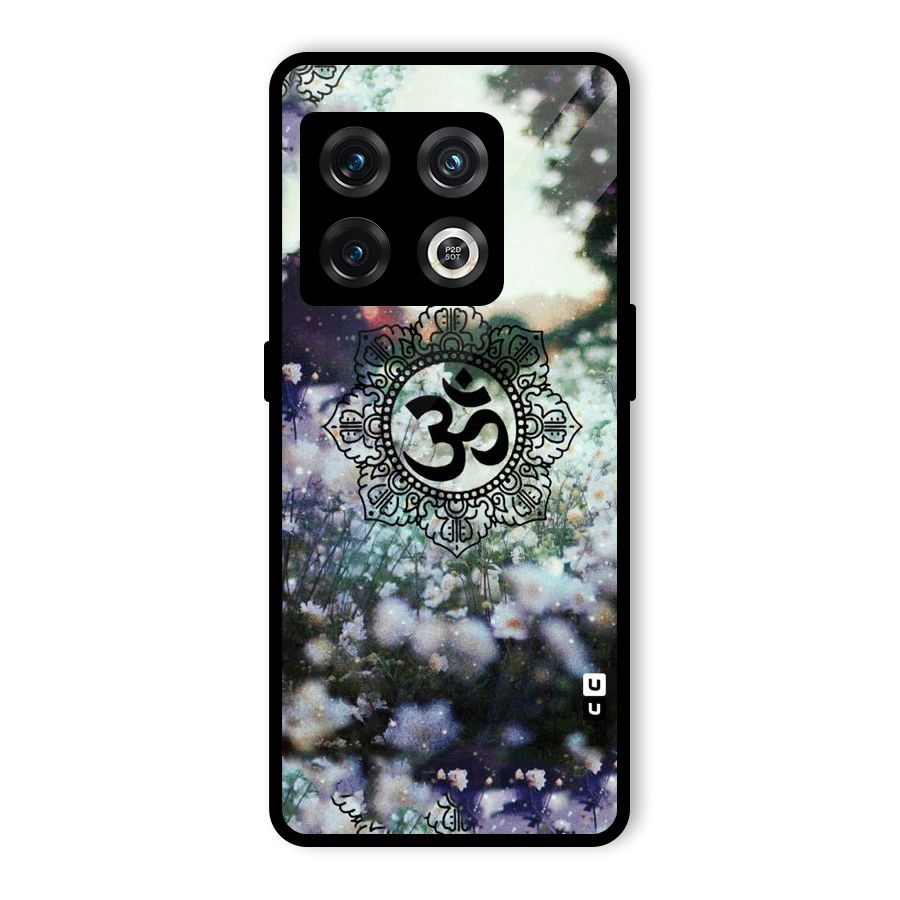 Floral Pray Glass Back Case for OnePlus 10 Pro 5G