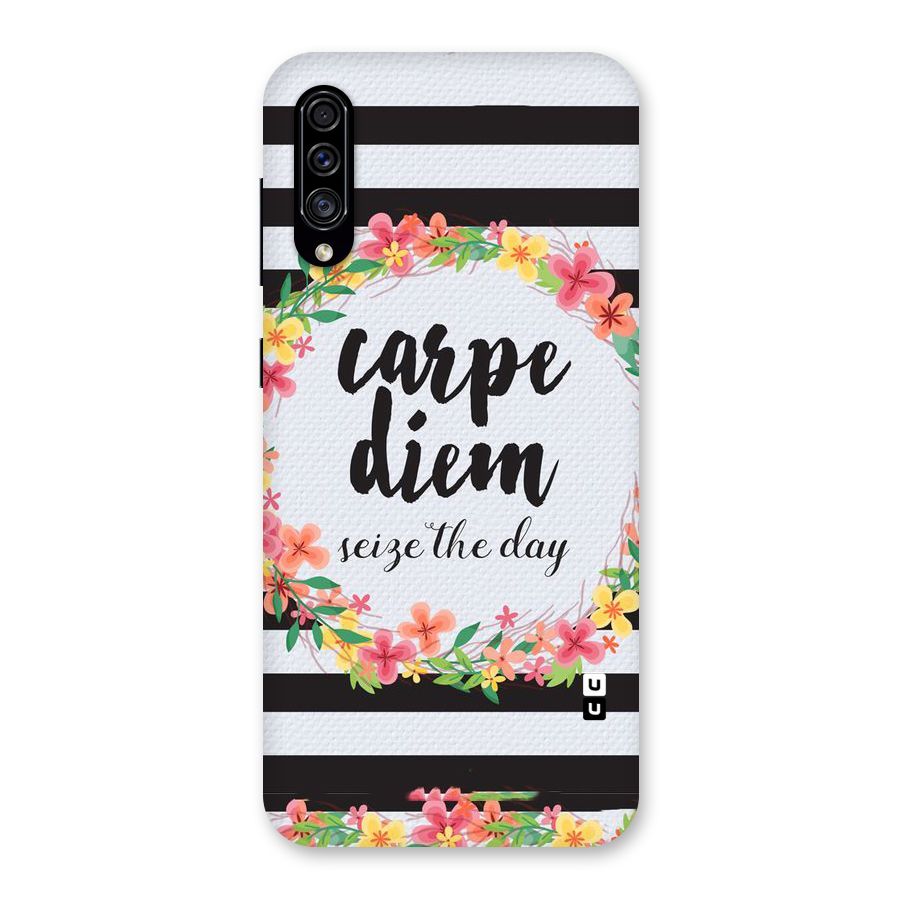 Floral Seize The Day Back Case for Galaxy A30s