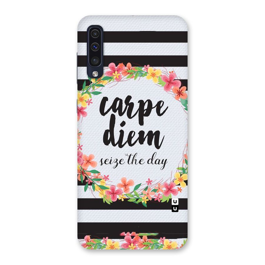 Floral Seize The Day Back Case for Galaxy A50s