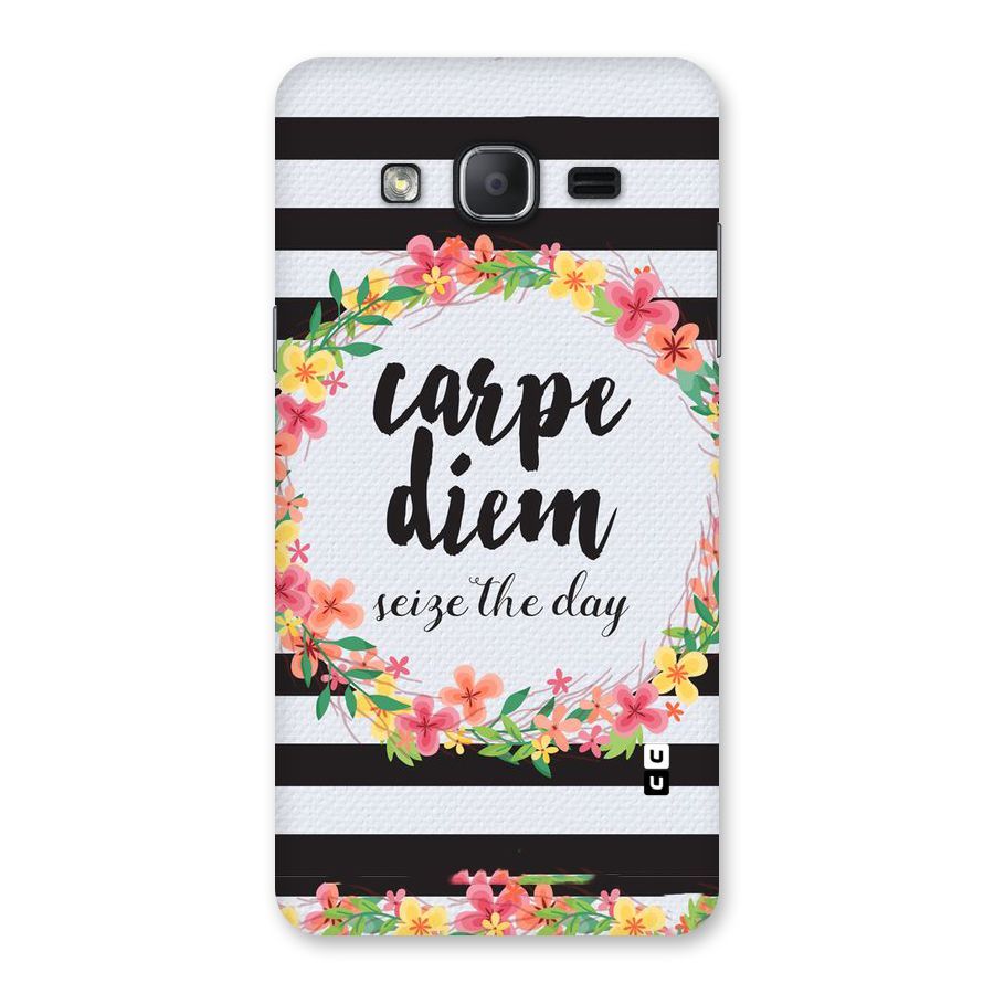 Floral Seize The Day Back Case for Galaxy On7 2015