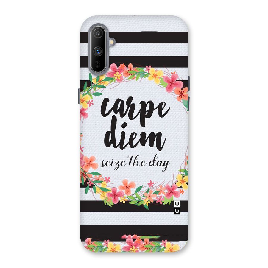Floral Seize The Day Back Case for Realme C3