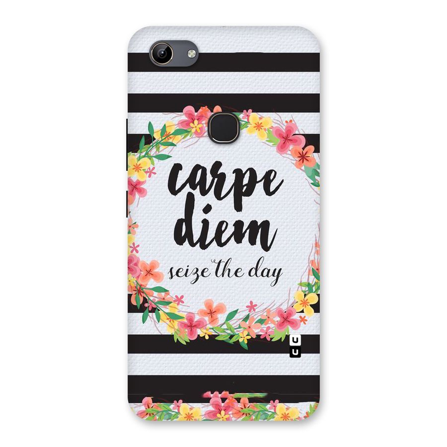 Floral Seize The Day Back Case for Vivo Y81