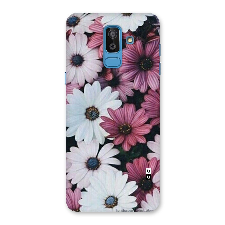 Floral Shades Pink Back Case for Galaxy J8