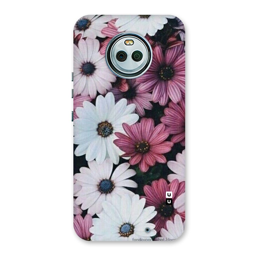 Floral Shades Pink Back Case for Moto X4