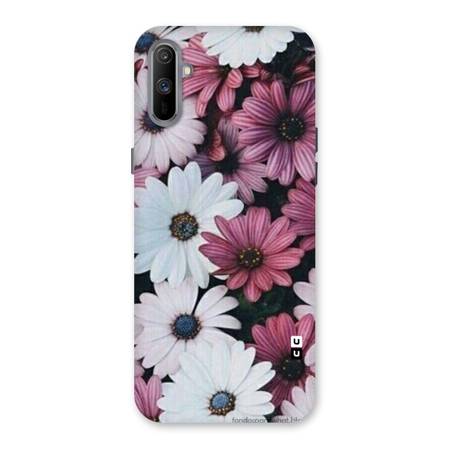 Floral Shades Pink Back Case for Realme C3
