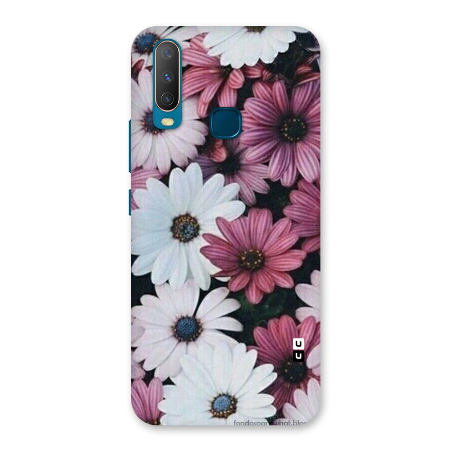 Floral Shades Pink Back Case for Vivo U10