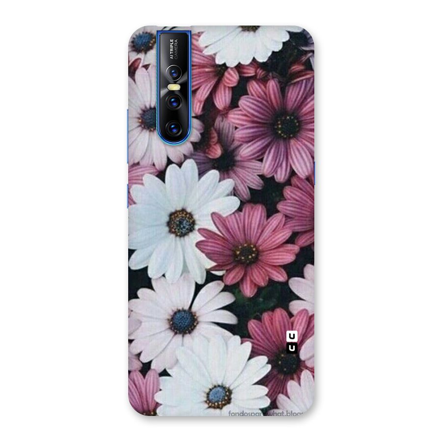 Floral Shades Pink Back Case for Vivo V15 Pro