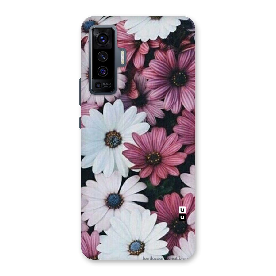 Floral Shades Pink Back Case for Vivo X50