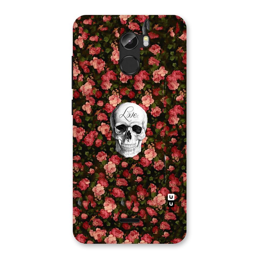 Floral Skull Love Back Case for Gionee X1
