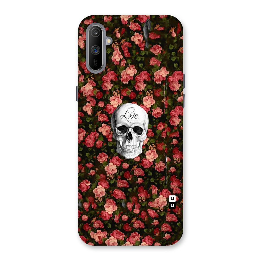 Floral Skull Love Back Case for Realme C3