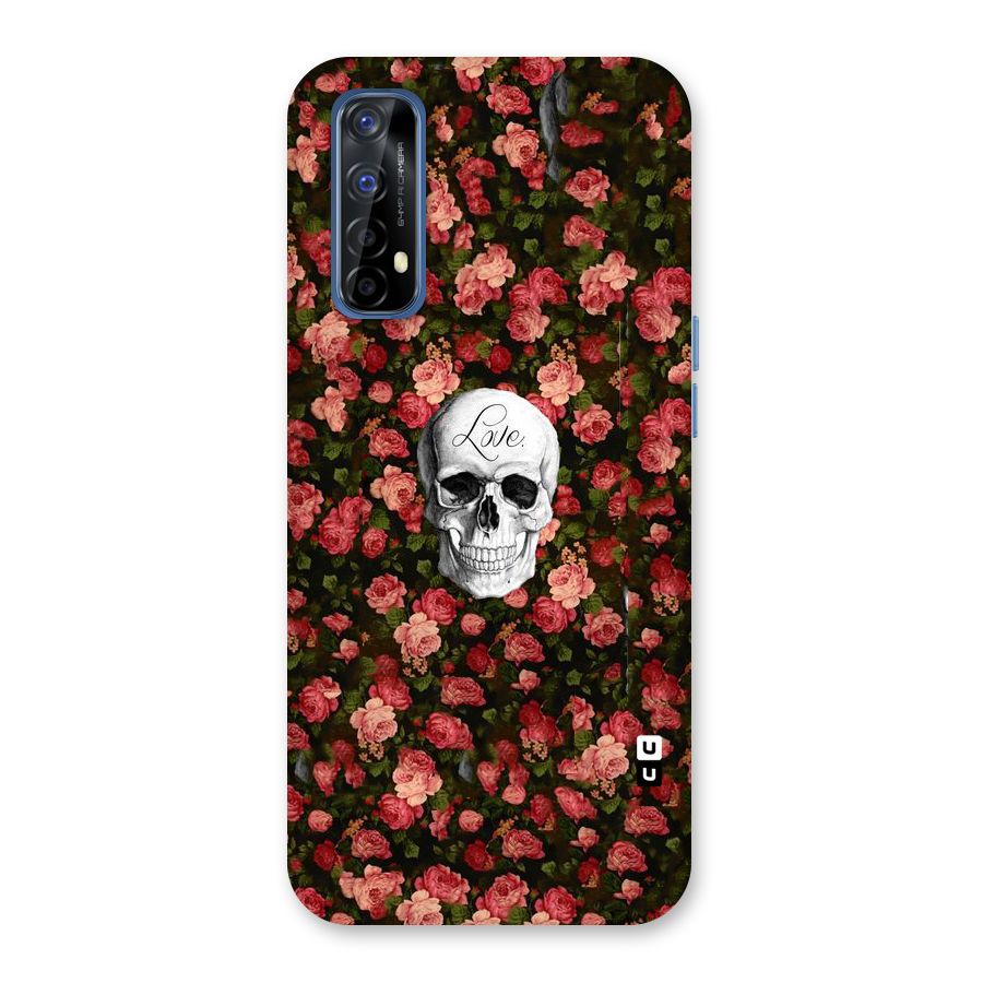 Floral Skull Love Back Case for Realme Narzo 20 Pro