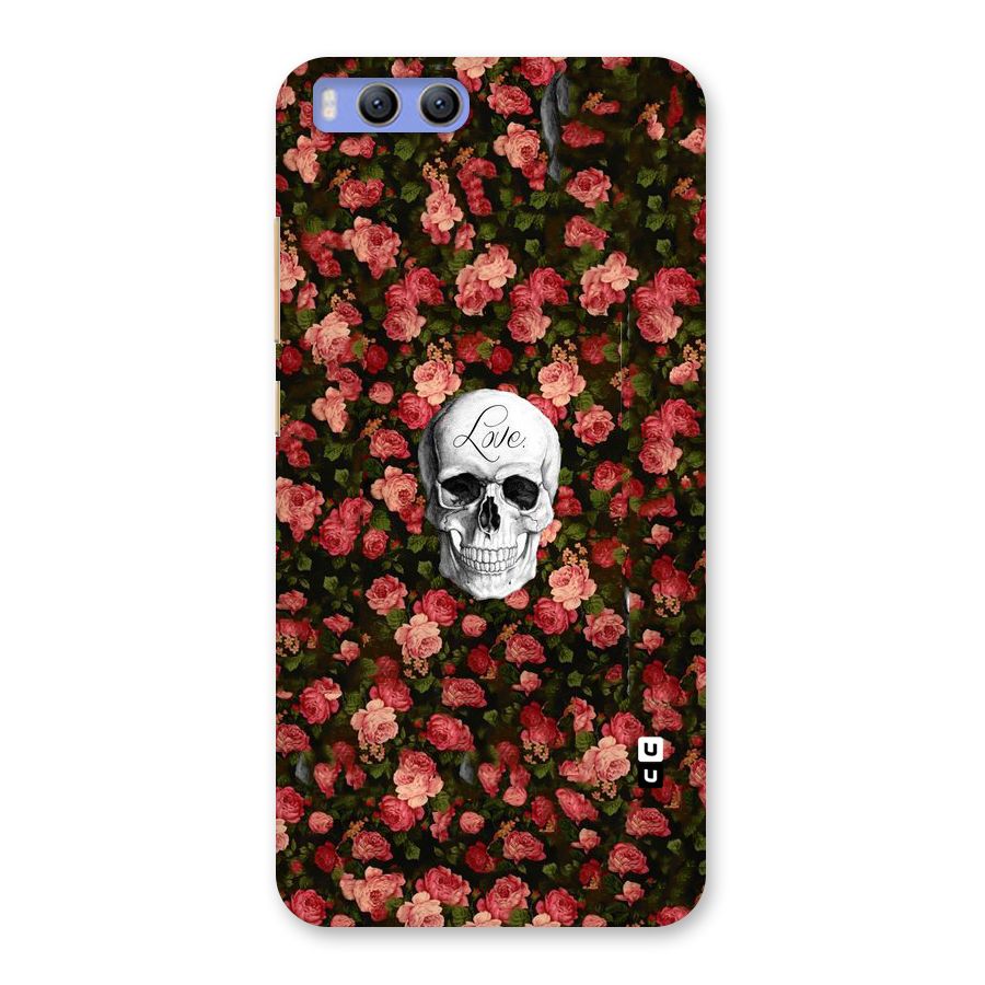 Floral Skull Love Back Case for Xiaomi Mi 6