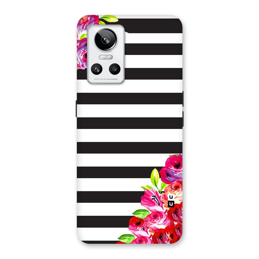 Floral Stripes Back Case for Realme GT Neo 3